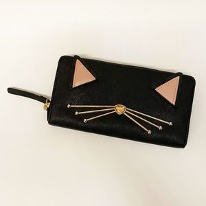 Kate Spade Black Cat Wallet (NWT)
